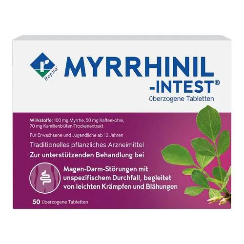 Myrrhinil Intest überzogene Tabletten, 50 St