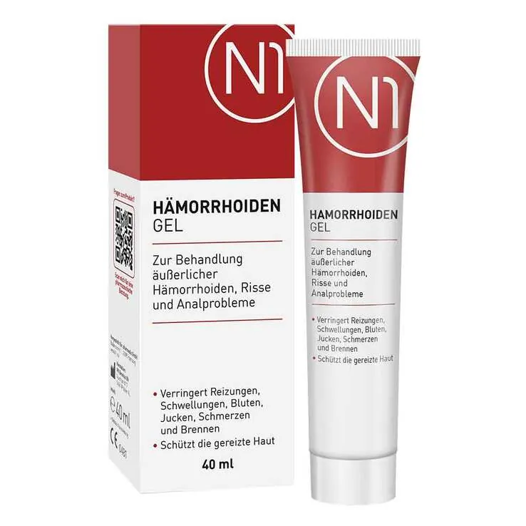 N1 Hämorrhoiden Gel, 40 ml