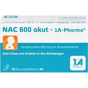 NAC600akut-1APharmaBrausetabletten20Stück
