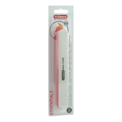 Nagelpolierer 4 Stufen + 2fach Nagelfeile Titania, 1 St
