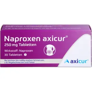 NAPROXENaxicur250mgTabletten30St