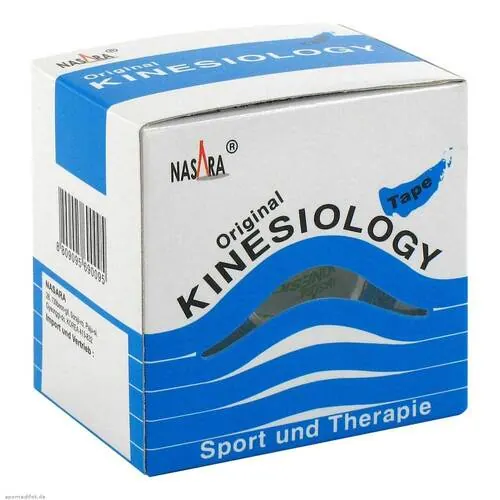 Nasara Kinesiologie Tape 5 cmx5 m blau, 1 St