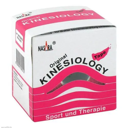 Nasara Kinesiologie Tape 5 cmx5 m pink, 1 St