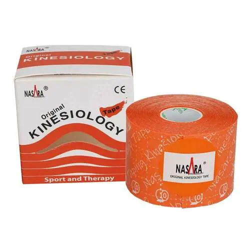 Nasara Kinesiotape 5 cmx5 m orange, 1 St