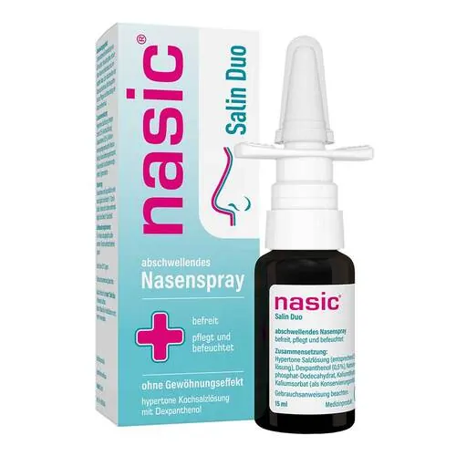 Nasic Salin Duo Nasenspray, 15 ml