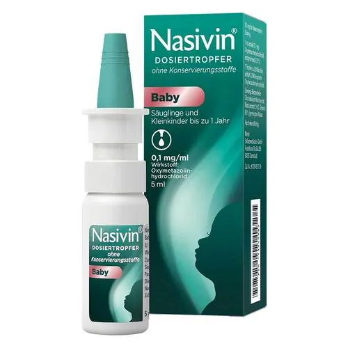 Nasivin Dosiertropfer ohne Kons.Baby, 5 ml