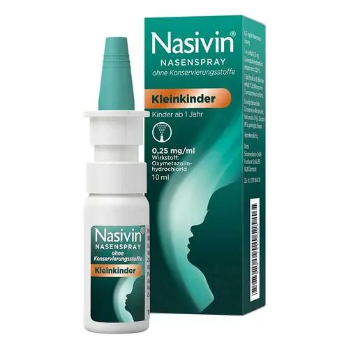 Nasivin Nasenspray ohne Kons.Kleinkinder, 10 ml