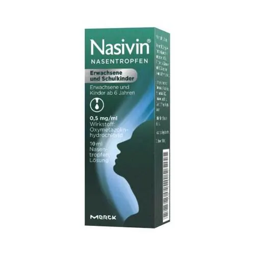 Nasivin Nasentropfen Erwachsene und Schulkinder, 10 ml