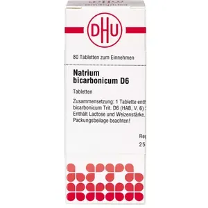 NATRIUMBICARBONICUMD6Tabletten80St