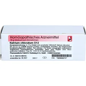 NATRIUMCHLORATUMD12Globuli10g