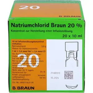 NATRIUMCHLORID20%MPCElektrolytkonzentrat20X10ml