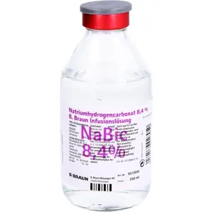 NATRIUMHYDROGENCARBONATB.Braun8,4%Glas250ml