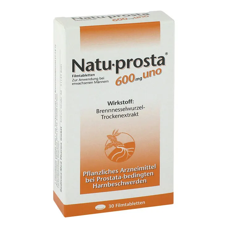Natuprosta 600 mg uno Filmtabletten, 30 St