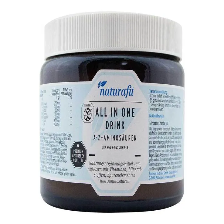 Naturafit All In One A-Z + Aminosäuren Pulver, 140 g