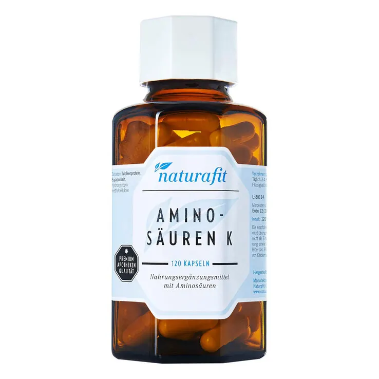Naturafit Aminosäuren K Kapseln, 120 St