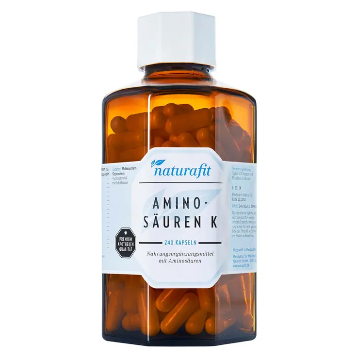 Naturafit Aminosäuren K Kapseln, 240 St
