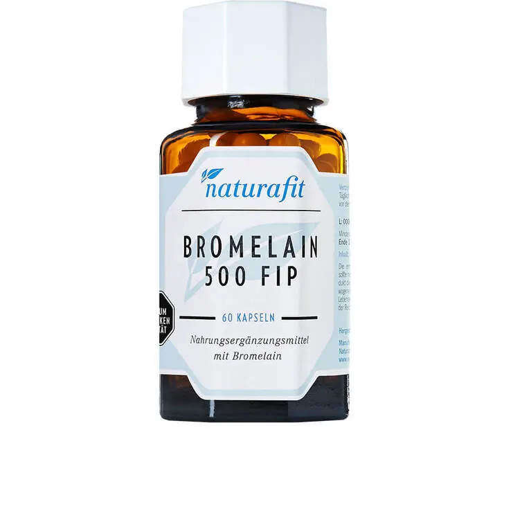 Naturafit Bromelain 500 Fip Kapseln, 60 St