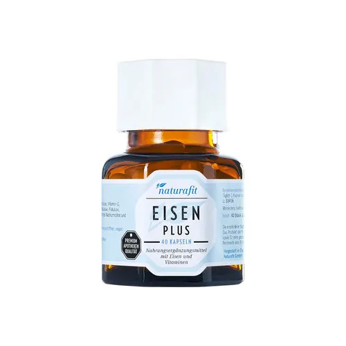 Naturafit Eisen Plus Kapseln, 40 St