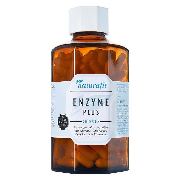 Naturafit Enzyme Plus Kapseln, 240 St