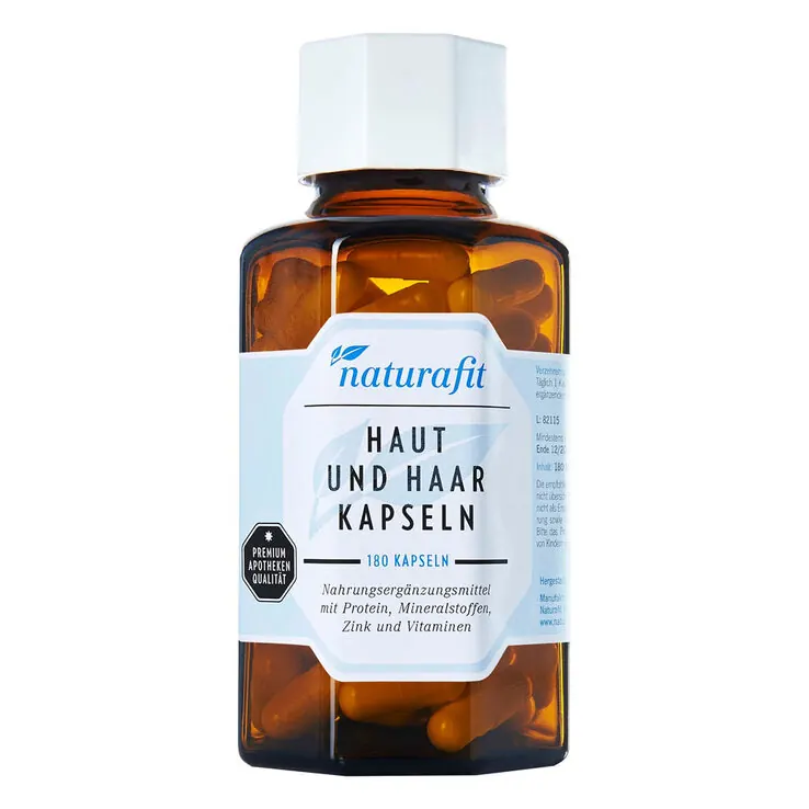 Naturafit Haut und Haarkapseln, 180 St
