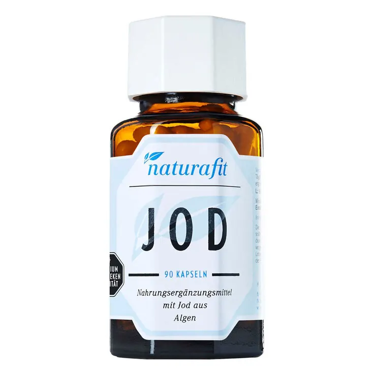Naturafit Jod Kapseln, 90 St