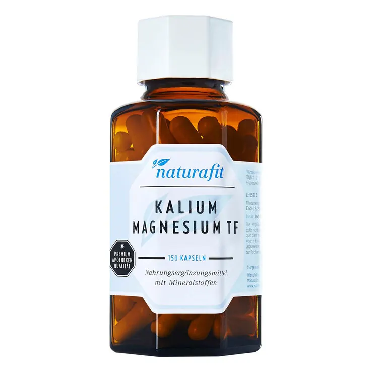 Naturafit Kalium Magnesium Kapseln, 150 St