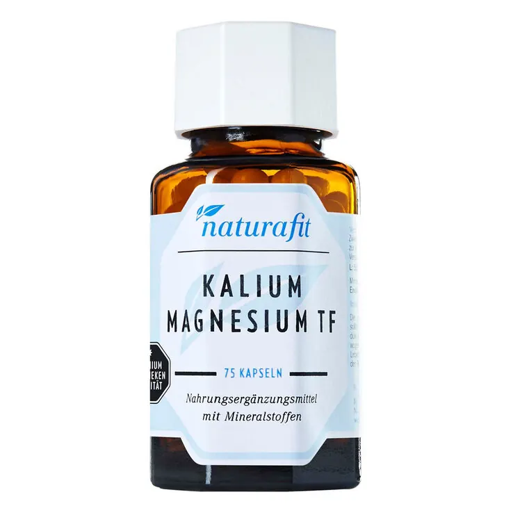 Naturafit Kalium Magnesium Kapseln, 75 St