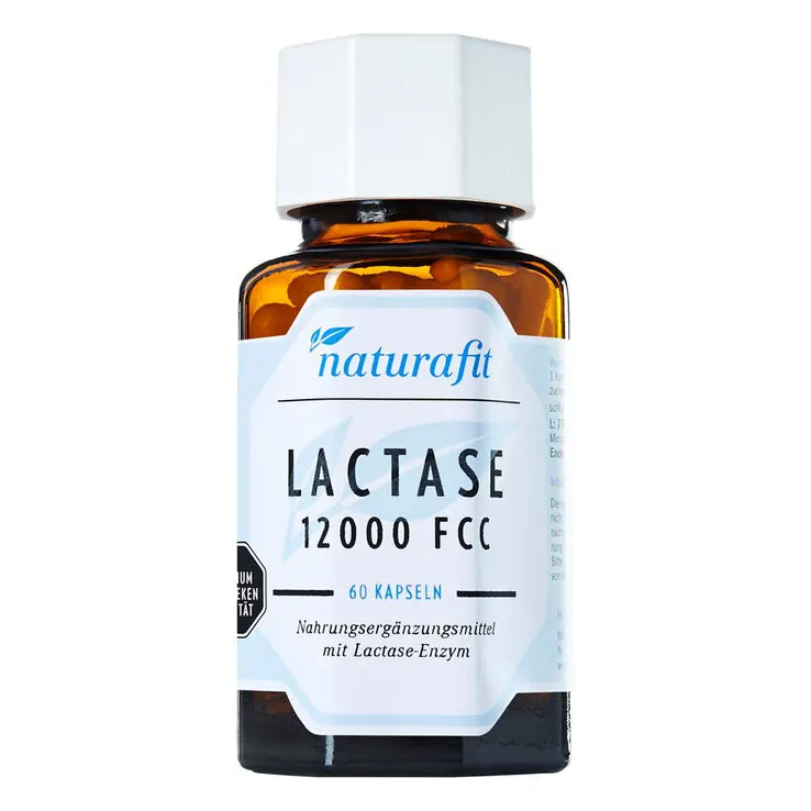 Naturafit Lactase 12.000 FCC Kapseln, 60 St