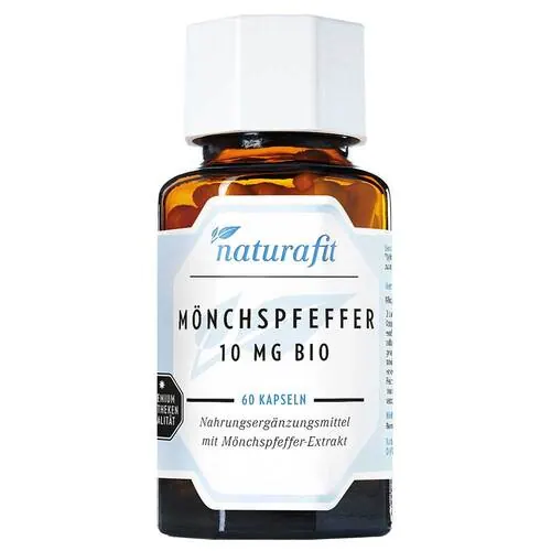 Naturafit Mönchspfeffer 10 mg Bio Kapseln, 60 St