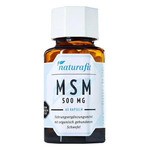 Naturafit Msm 500 mg Kapseln, 60 St