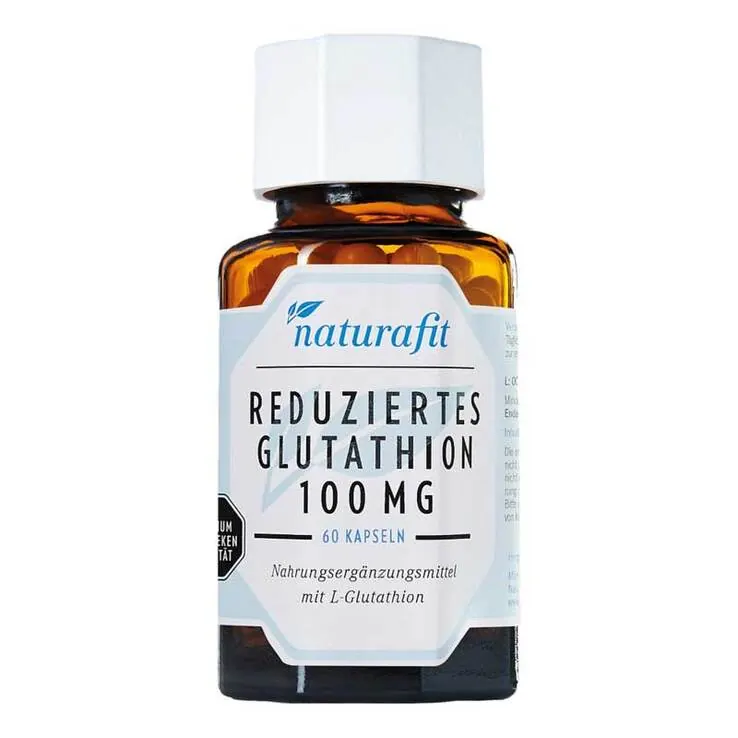 Naturafit reduziertes Glutathion 100 mg Kapseln, 60 St