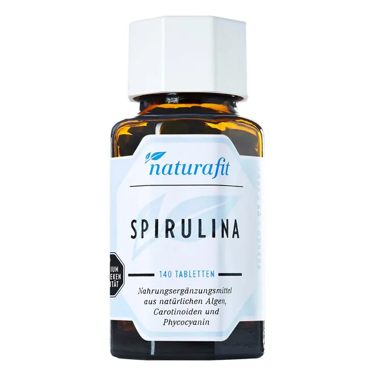 Naturafit Spirulina Tabletten, 140 St