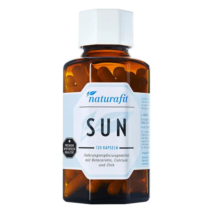 Naturafit Sun Kapseln, 120 St