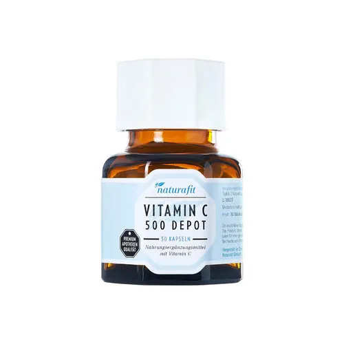 Naturafit Vitamin C 500 Depot Kapseln, 30 St