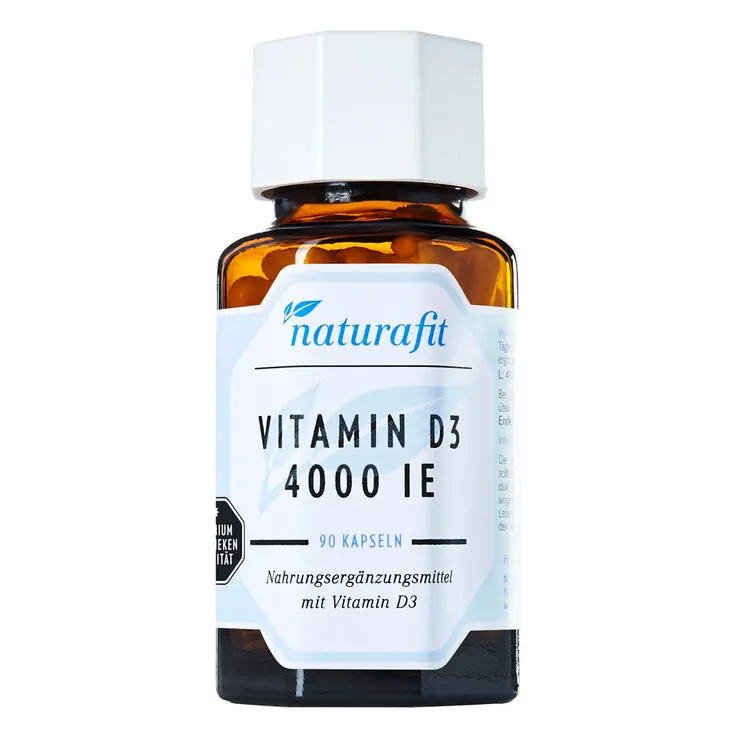 Naturafit Vitamin D3 4.000 I.E. Kapseln, 90 St