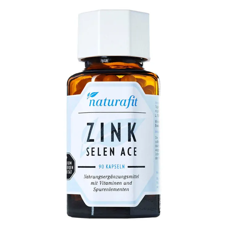 Naturafit Zink Selen ACE Kapseln, 90 St