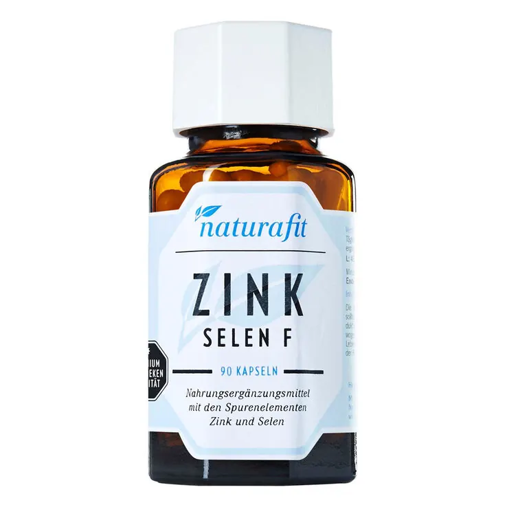 Naturafit Zink Selen F Kapseln, 90 St