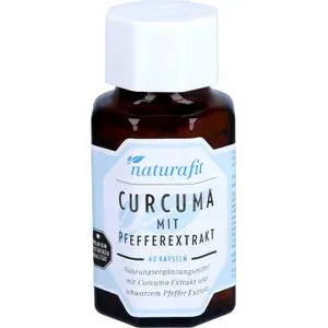 NATURAFITCurcumamitPfefferKapseln60Stück