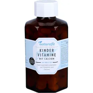 NATURAFITKindervitaminem.CalciumLutschtabletten160Stück
