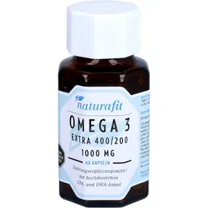 NATURAFITOmega-3extra400/200Kapseln40Stück