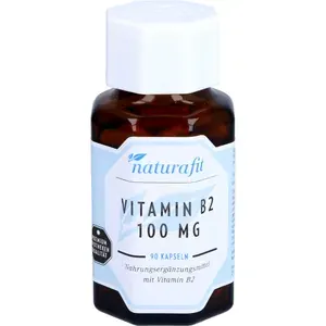 NATURAFITVitaminB2100mgKapseln90Stück