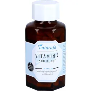 NATURAFITVitaminC500DepotKapseln120Stück