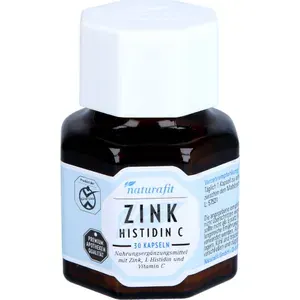 NATURAFITZinkHistidinCKapseln30Stück