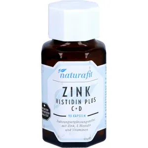 NATURAFITZinkHistidinplusC+DKapseln90Stück