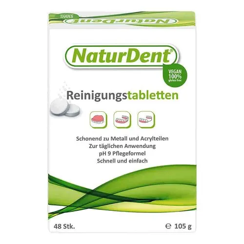 Naturdent Reinigungstabletten, 48 St