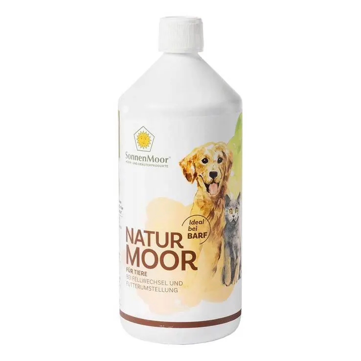 Naturmoor Sonnenmoor für Tiere, 1000 ml