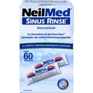 NEILMEDSinusRinseNasenspülsalzBeutel60X2,4g