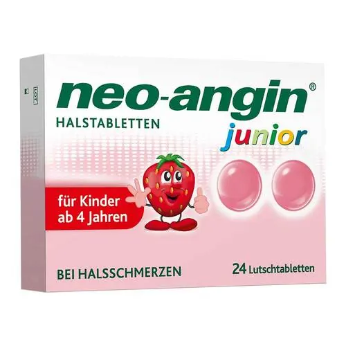 Neo-Angin junior Halstabletten, 24 St