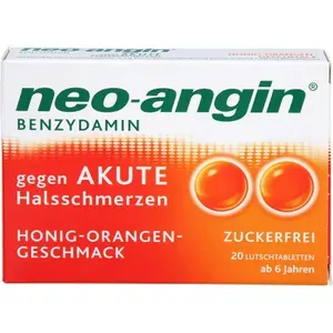 NEO-ANGINBenzydaminakuteHalsschmerz.Honig-Oran.20St