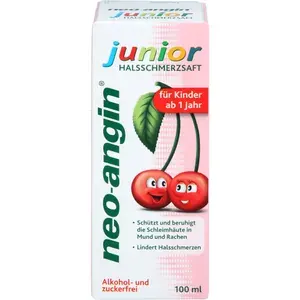 NEO-ANGINjuniorHalsschmerzsaft100ml
